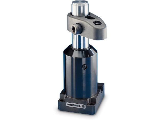SLSS92, 1800 lbs Force, Swing Clamp, Single-Acting, Straight Plunger, Lower Flange - Enerpac