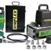 SPH35MPA-230, 35 Ton (311,4 kN) Capacity, Single-Acting Hydraulic Punch and Metric Die Set with 230V Electric Pump and Hose | Simplex - Simplex