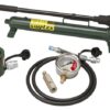 ST101A, 10 Ton, 1.5 in Stroke, Low Profile Hydraulic Cylinder and Steel Hand Pump Set | Simplex - Simplex