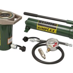 ST2514A, 25 Ton, 14.19 in Stroke, General Purpose Hydraulic Cylinder and Steel Hand Pump Set | Simplex - Simplex