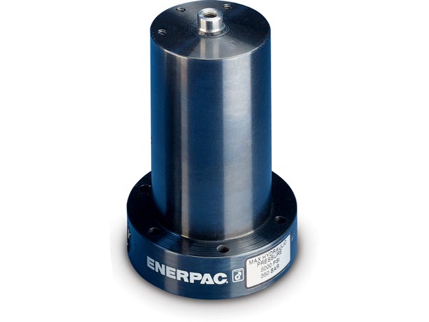 WPFC110V, 2,500 lbs Force, Collet-Lok Push Cylinder, Lower Flange - Enerpac