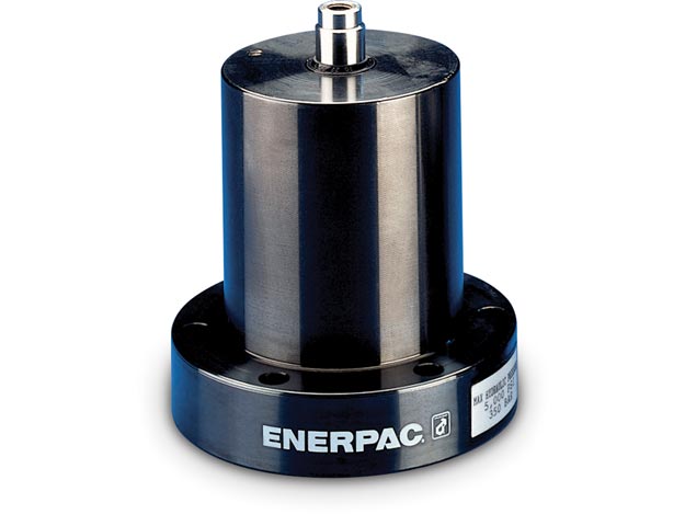 WPFS200V, 4,000 lbs Capacity, 0.39 in Stroke, Collet-Lok Work Support, Flange Mount - Enerpac