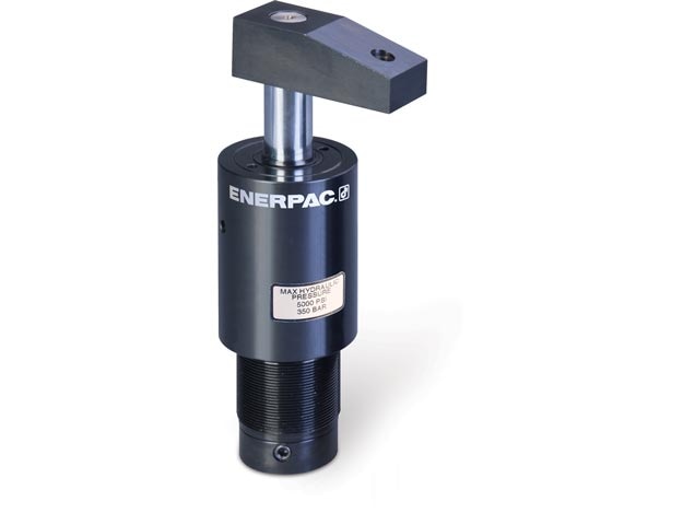 MPTN100V, 8,9 kN Force, Collet-Lok Swing Cylinder, Threaded Body, Nonrotational (metric) - Enerpac