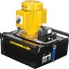 ZE4110DW, Electric Hydraulic Pump, 3/2 Solenoid Dump Valve, Electric Box and LCD, 10,0 litres Usable Oil, 0,82 l/min Oil Flow at 700 bar, 380-415V - Enerpac