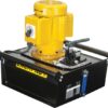 ZE4208LW, Electric Hydraulic Pump, 3/2 Manual Valve, Electric Box and LCD, 8,0 litres Usable Oil, 0,82 l/min Oil Flow at 700 bar, 380-415V - Enerpac