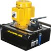 ZE3208LW, Electric Hydraulic Pump, 3/2 Manual Valve, Electric Box and LCD, 8,0 litres Usable Oil, 0,55 l/min Oil Flow at 700 bar, 380-415V - Enerpac