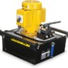 ZE4440MB, Electric Hydraulic Pump, 4/3 Manual Valve, without Electric Box or LCD, 10.0 gallon Usable Oil, 60 in3/min Oil Flow at 10,000 psi, 115V - Enerpac