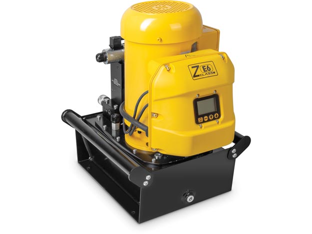 ZE6410XW-S, Electric Hydraulic Pump for EBH & EWCH Cutters, Electric Valve, 2.5 gallon Usable Oil, 380-415V - 3 ph Motor - Enerpac