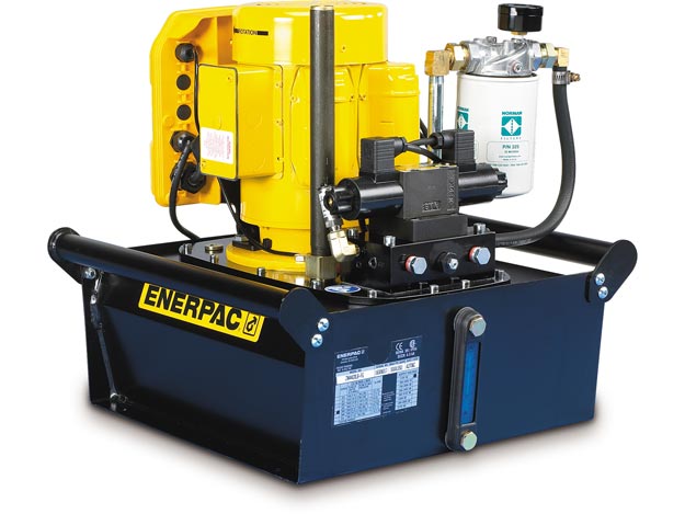 ZW5010GG-11, Electric Hydraulic Workholding Pump, DO3 Valve Mounting, 120 in3/min Oil Flow at 5,000 psi, 230V - Enerpac
