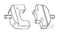 HYP10 AMPMOWER 350MCM DIE SET - 68204-1 - TE Connectivity