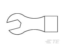 WRENCH HEAD 13/16 - 1-1406504-3 - TE Connectivity